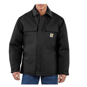 NWT Carhartt Men's Loose Fit Firm Duck Insulated Traditional Coat M $200 Y41